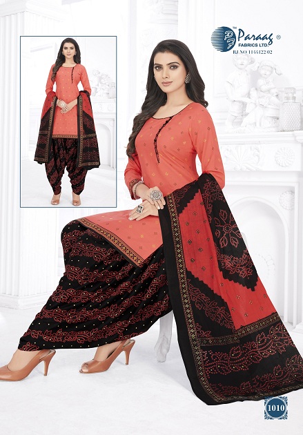 Parag Mahi 3 Fancy Cotton Daily Wear Dress Materials 